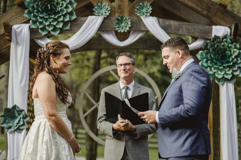 Wedding ceremony | Darcy Ferris Photography