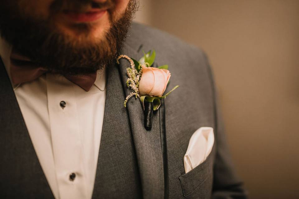 Boutonniere | Roots of the Rose
