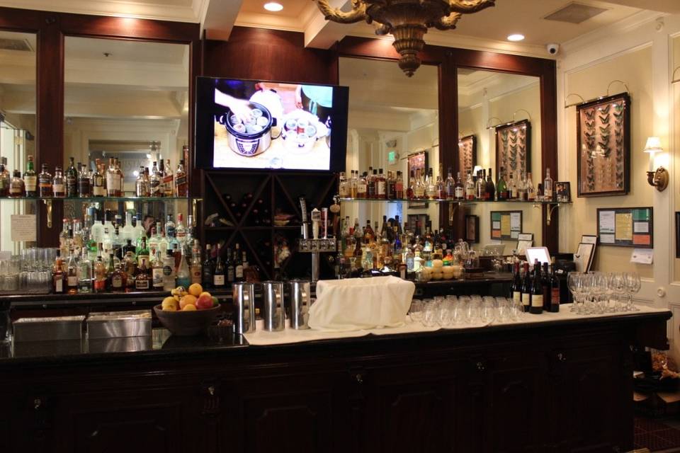 Bar area