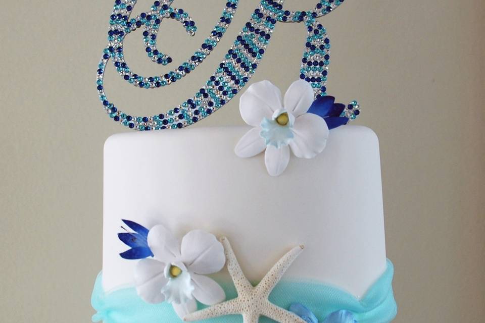 Sea themed cake