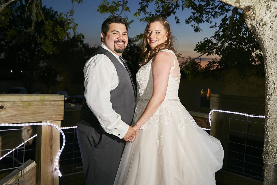 Bride and groom