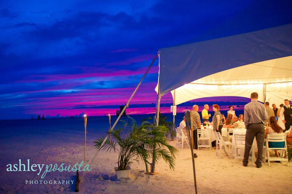 Weddings On Sand Key Beach