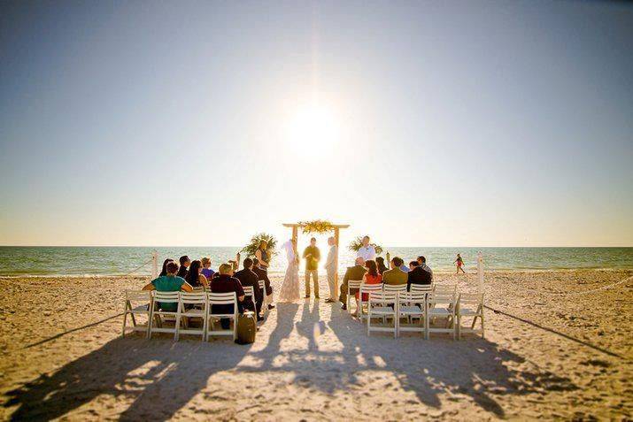 Weddings On Sand Key Beach