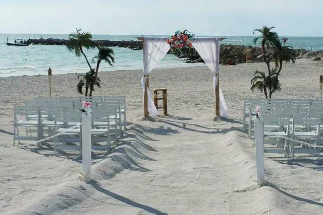 Weddings On Sand Key Beach