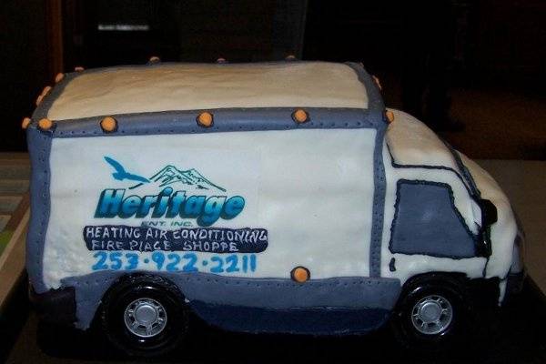 Only Fools and Horses van Cake - Sweet Temptation Cakes
