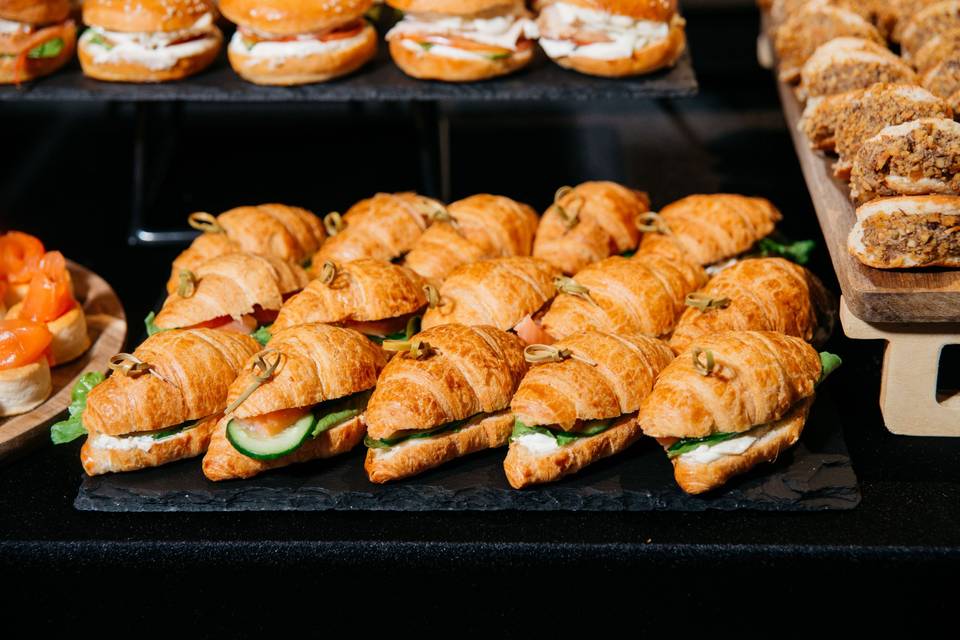 Tea sandwich selections