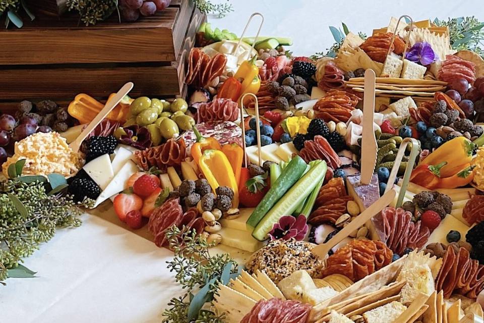 Classic grazing table