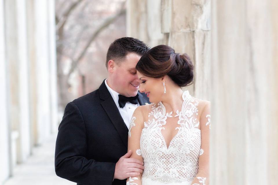 Brunette bride