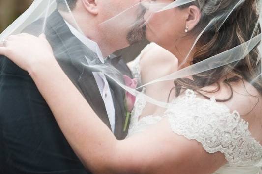 Couple kissing