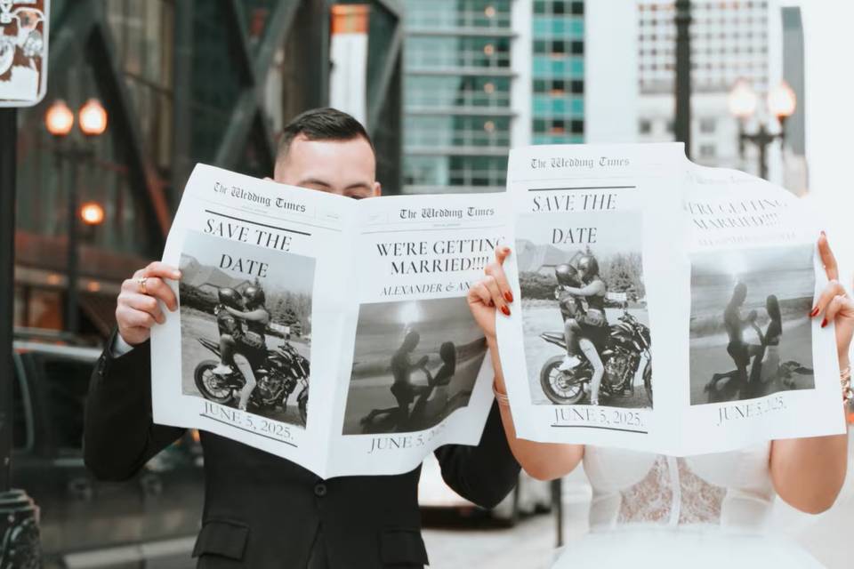 Sharing the news