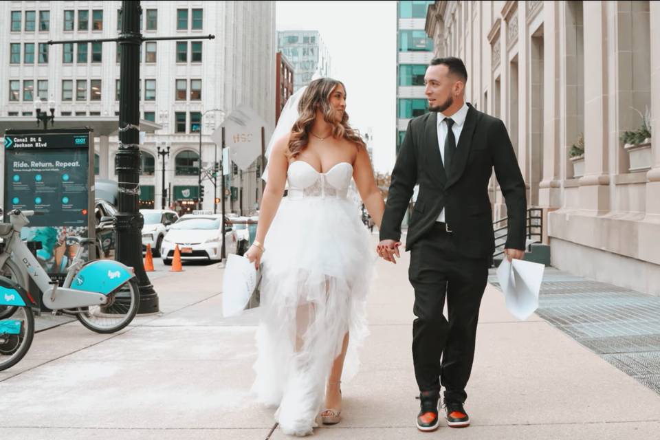 A walk through the city