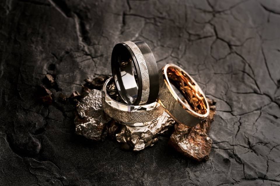 Antler Wedding Bands