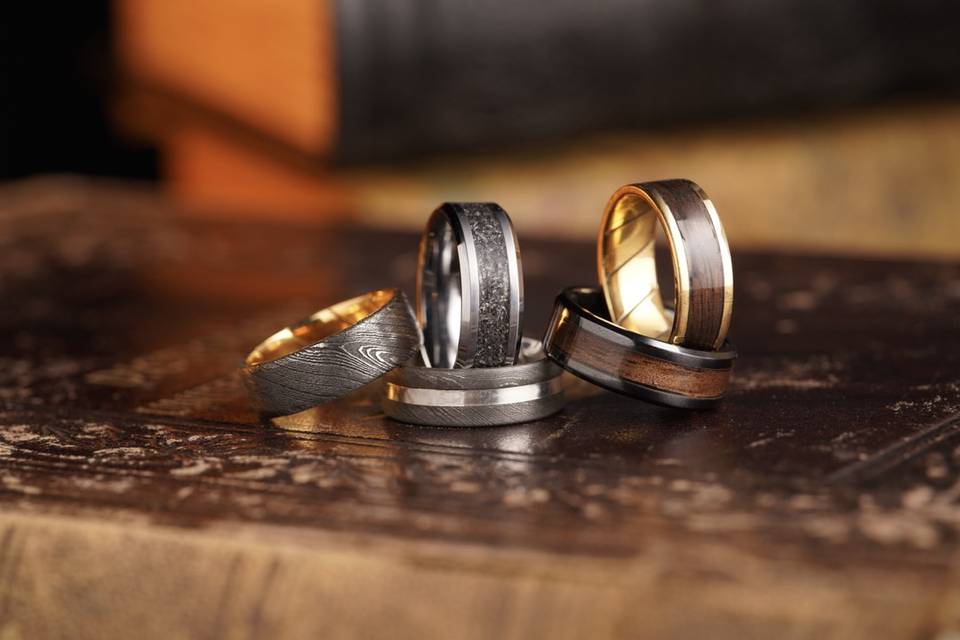 Men's Wedding Bands, Las Vegas Jewelry Store, Custom Wedding Bands