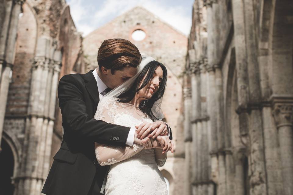 Wedding San Galgano abbey