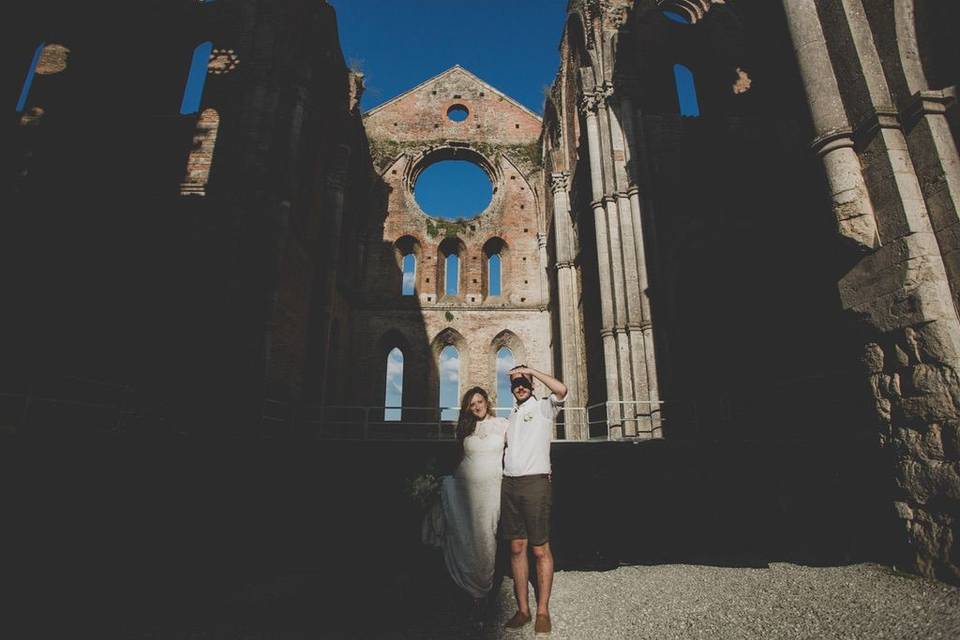 Wedding San Galgano Abbey