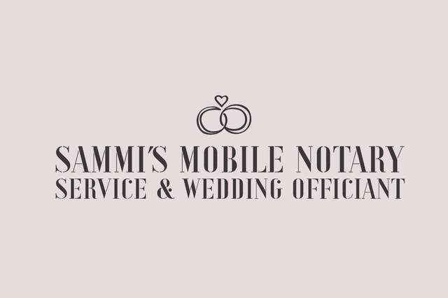 Logo to Sammi's Mobile Notary