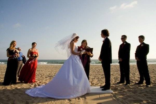 Beach wedding