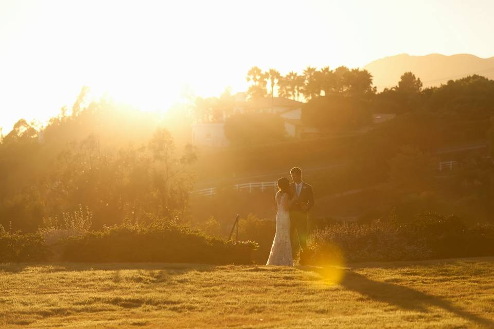 An amazing day with Krystal, Steve, and puppy Bear at a stunning Vineyard in Malibu, California!