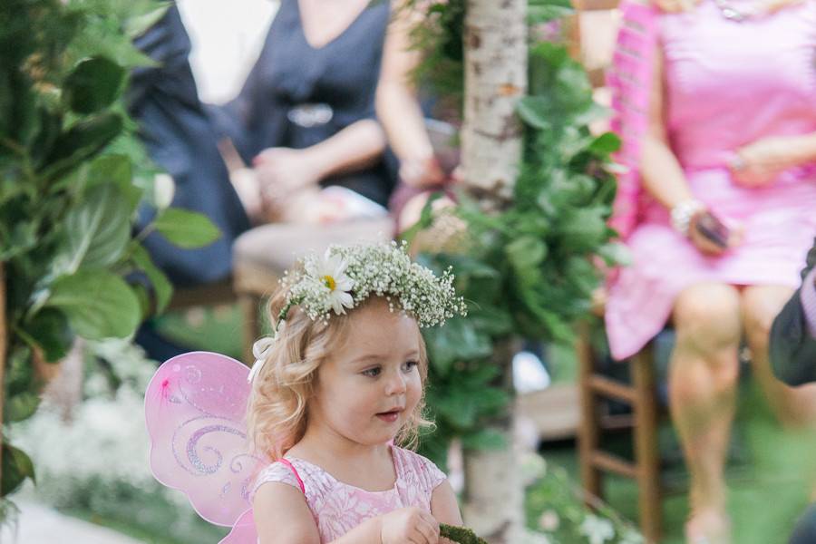 Junior wedding attendant