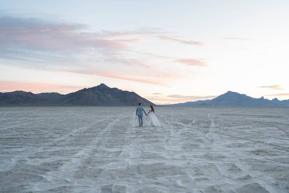 Salt Flat Session in Utah