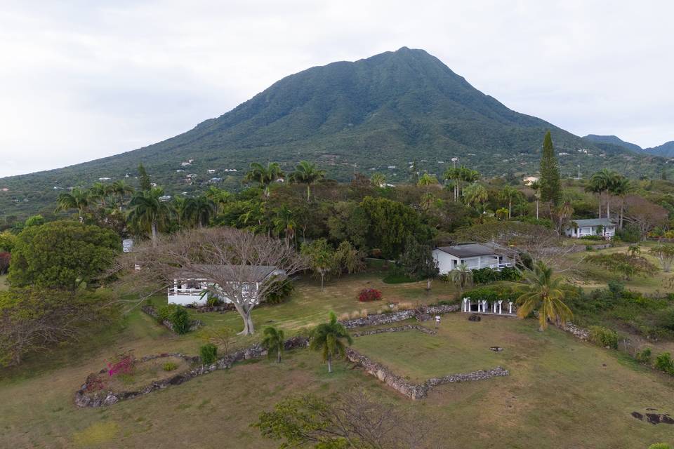 Nevis island intimate wedding