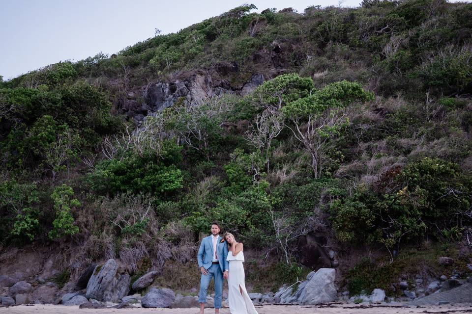 Island wedding