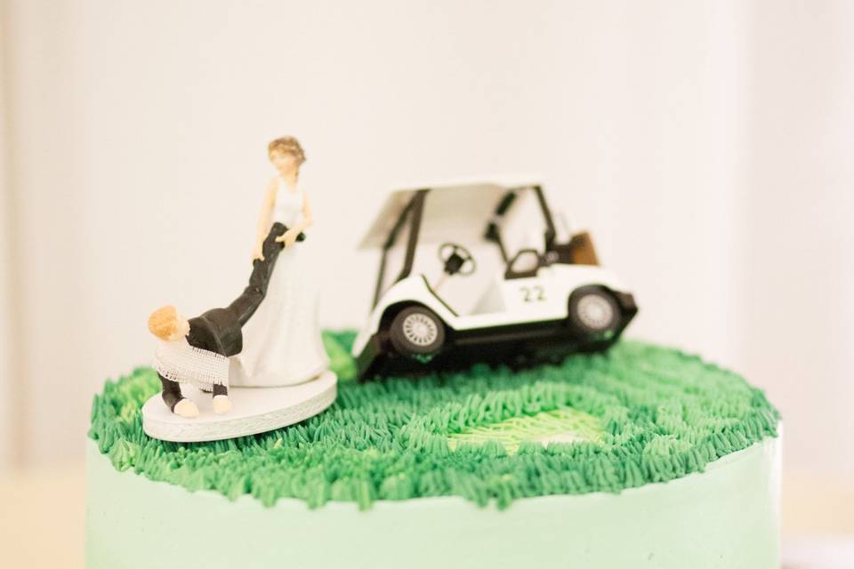 Golf cake