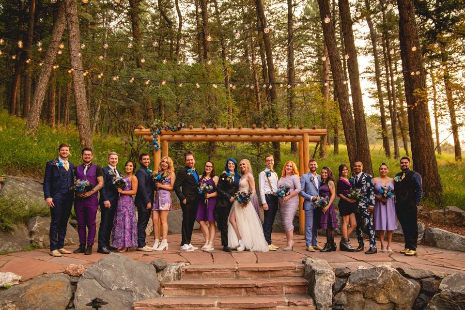 LGBTQ+ Wedding Bridal Party