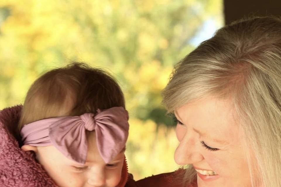 Grandma and baby