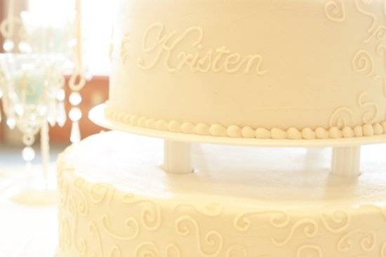 Here's another angle of Kristen's cake.
