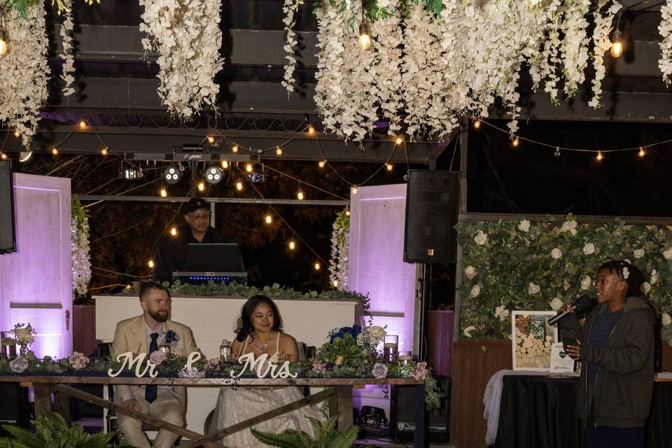 Bridal Party Toasts