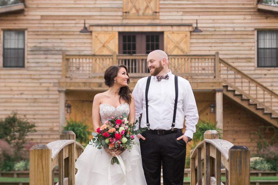 Bride and groom