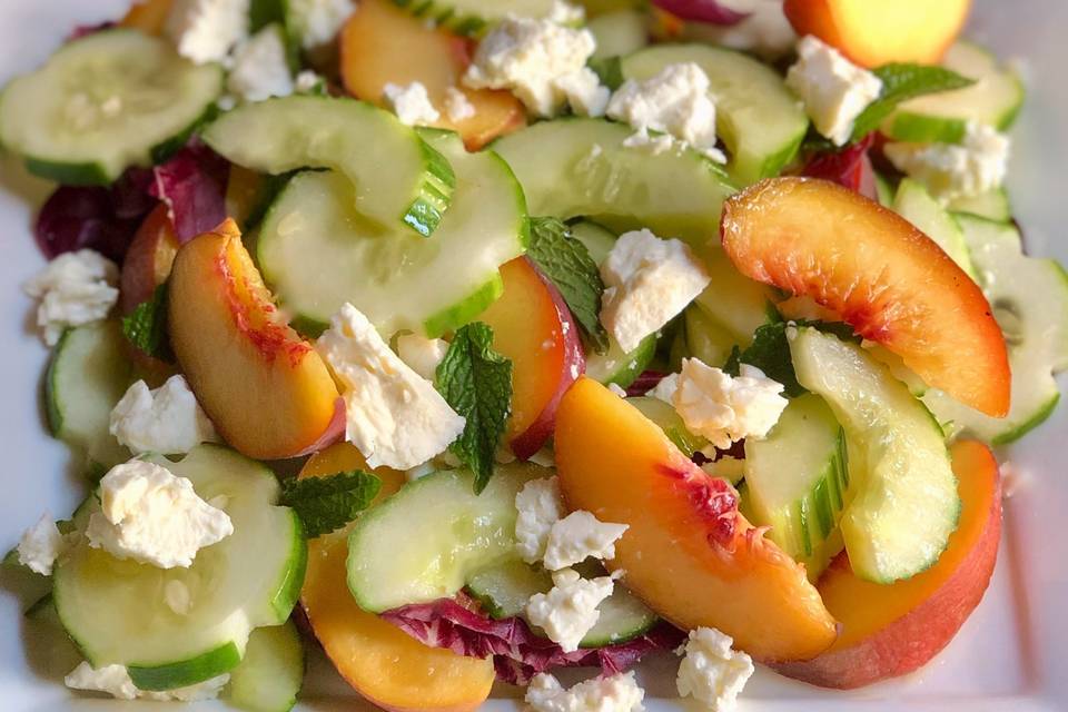 Summer Peach Salad