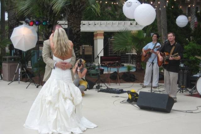 Couple dancing