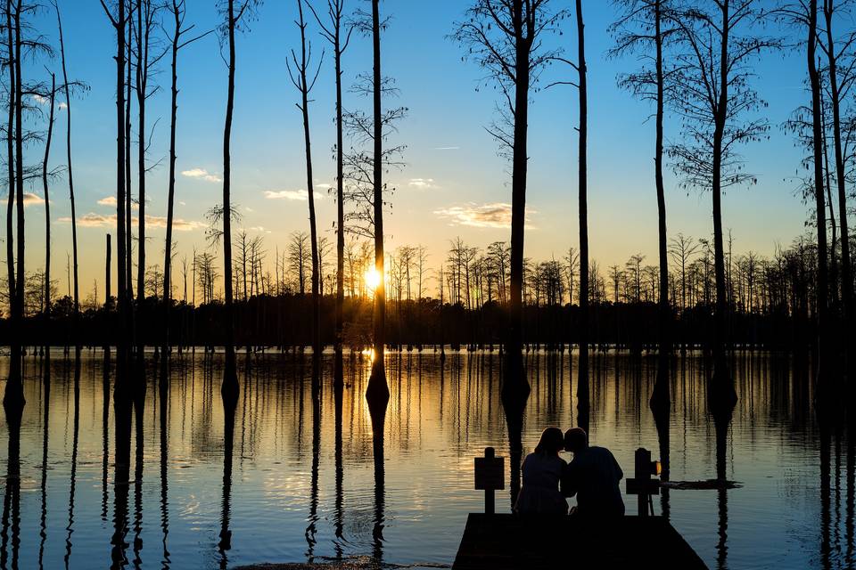 Sunset engagement