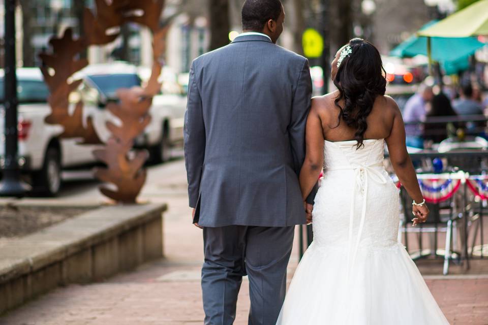 Wedding Downtown Fayetteville