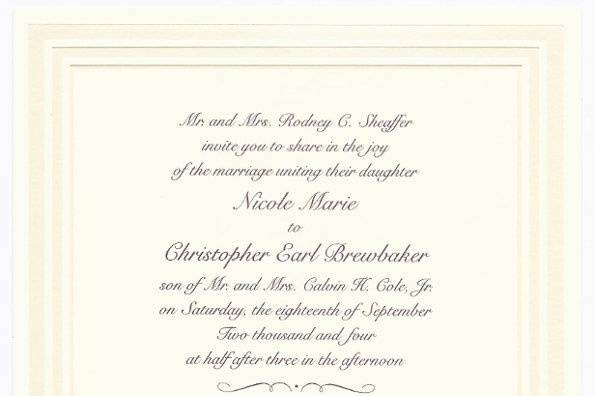 Invitations by Powell