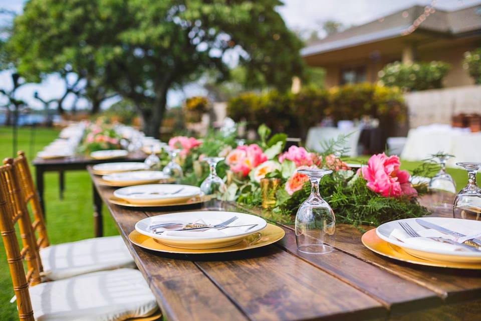 Table setup