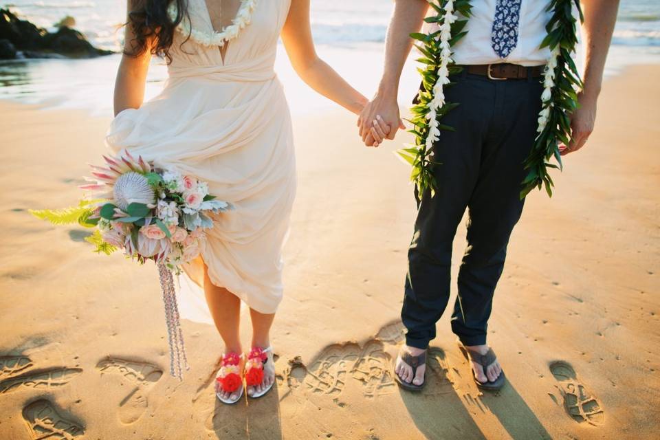 Beach wedding