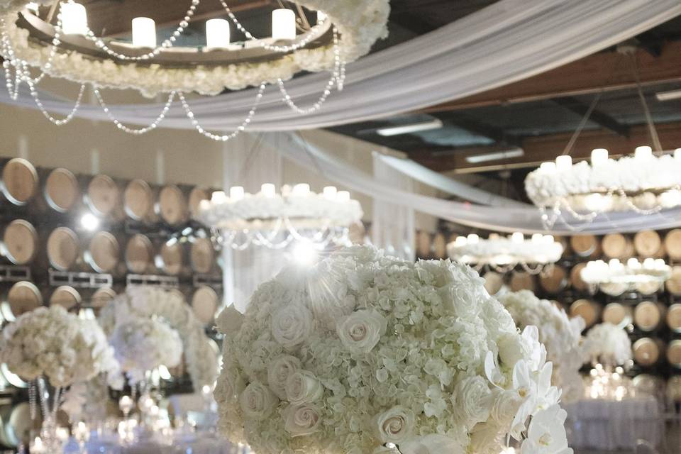 Gorgeous centerpieces