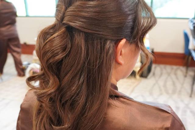 Soft half up half down