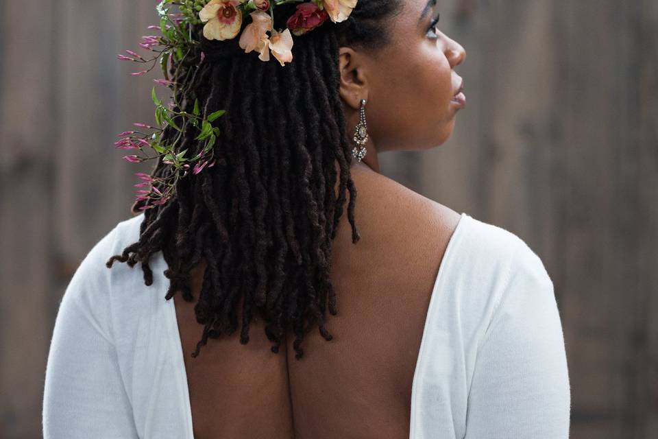 Locks and flowers