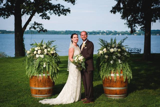 Wedding by the water