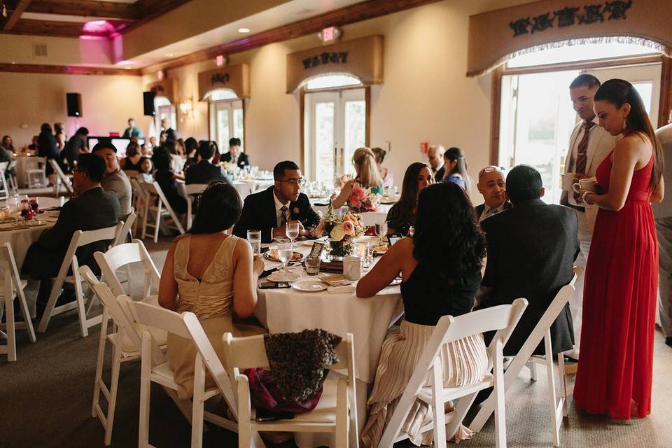 The round table setup