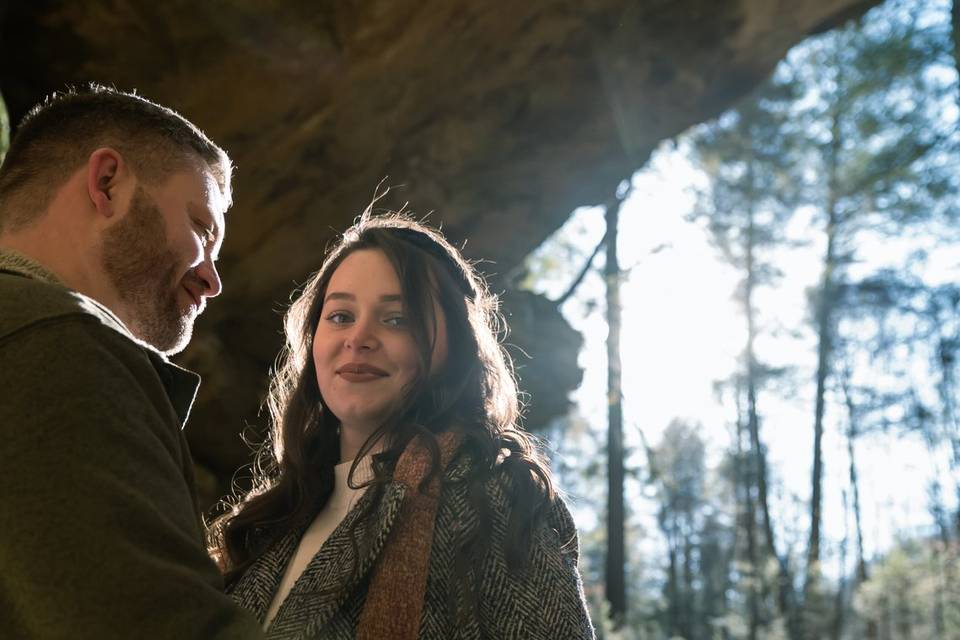 Ash Cave Engagement