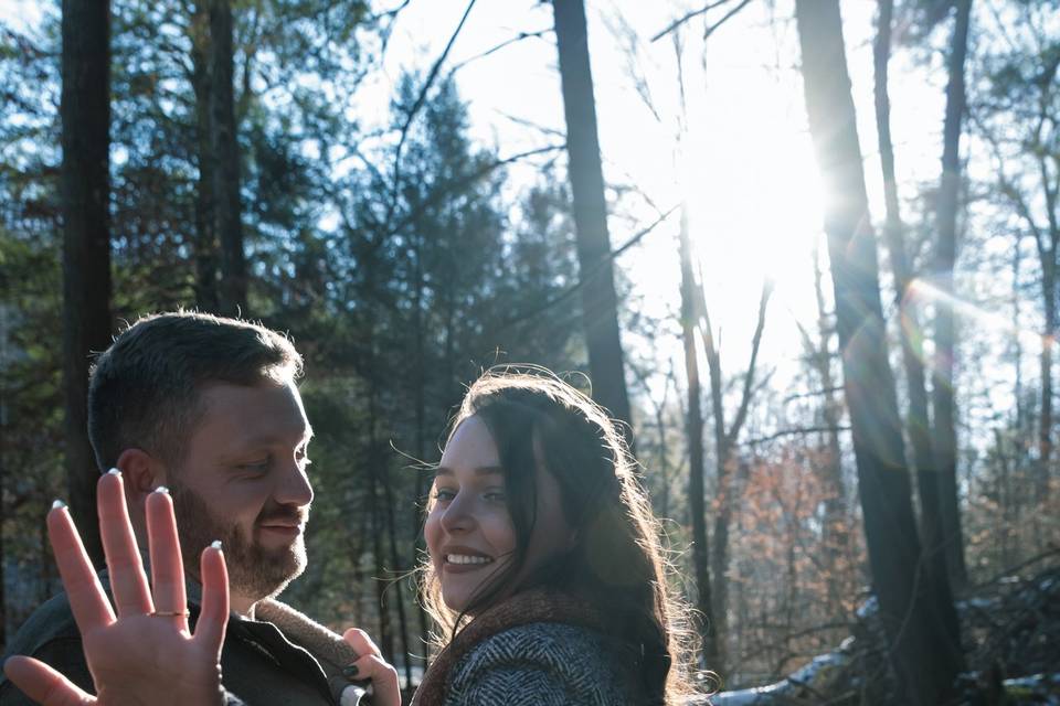 Ash Cave Engagement