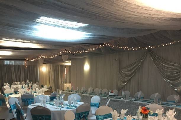 Indoor wedding venue