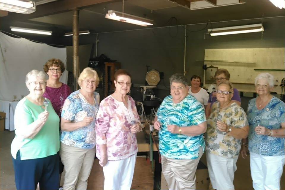 Michael Peluso Glass Blowing Events