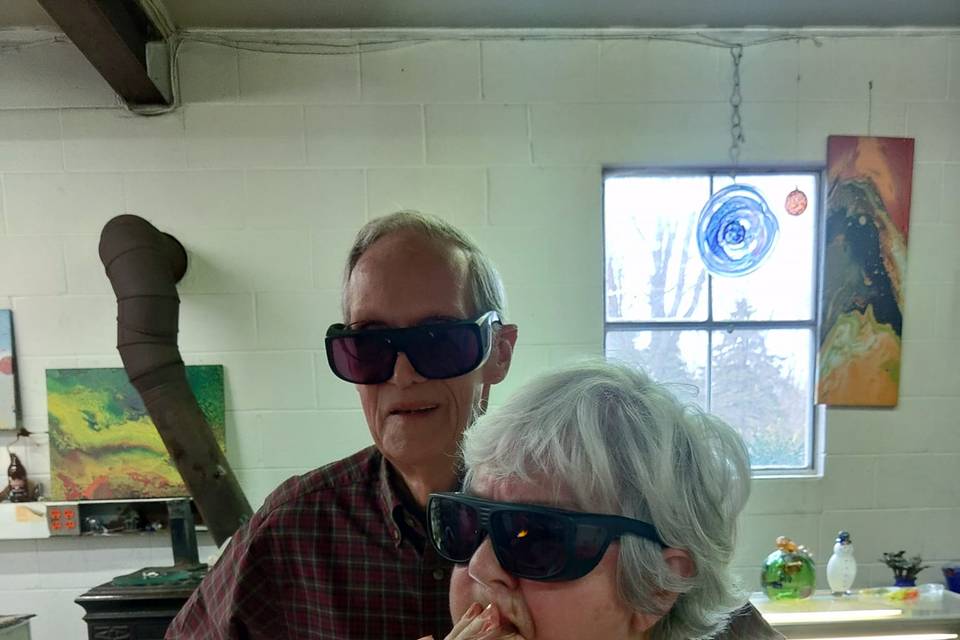 Michael Peluso Glass Blowing Events