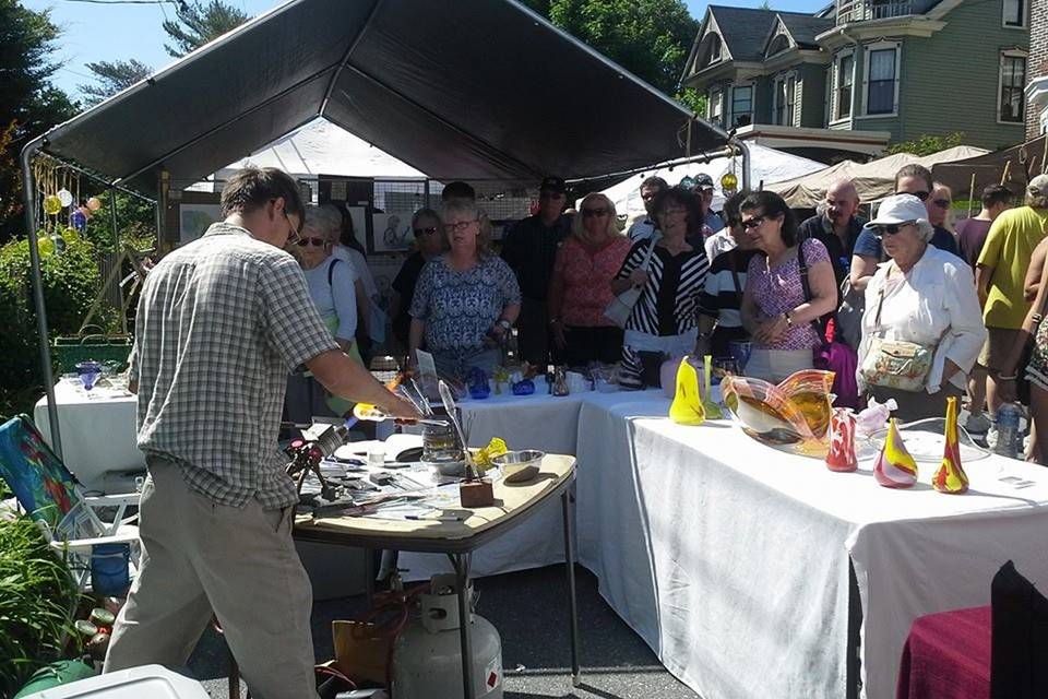 Michael Peluso Glass Blowing Events